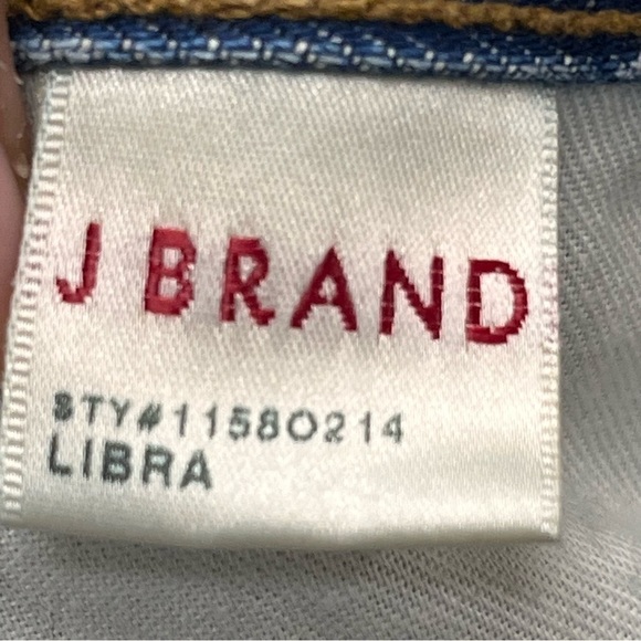 J brand distressed libra wash denim shorts - Picture 7 of 7